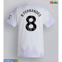 Manchester United Bruno Fernandes #8 Auswärtstrikot 2025-26 Kurzarm